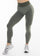 OLIVE GREEN AARAVI LEGGINGS