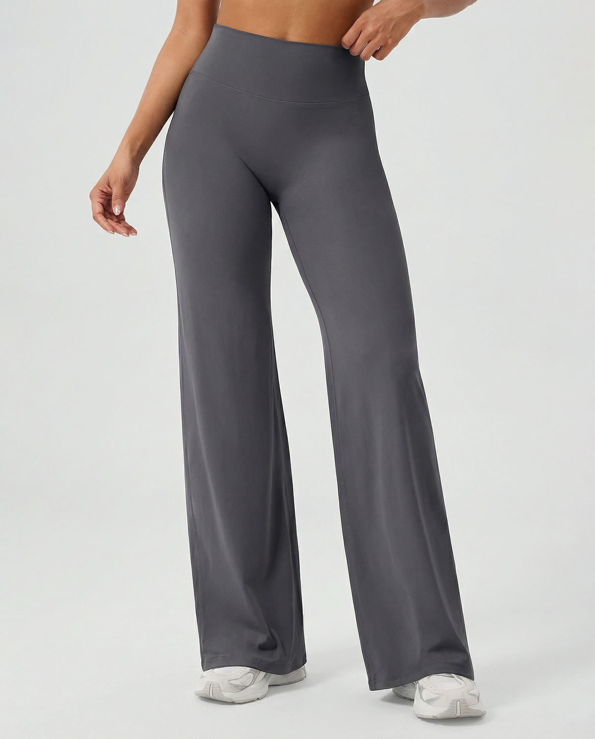 AURA FLXSCULPT™ V-Waist Flare Legginsy — Graphite
