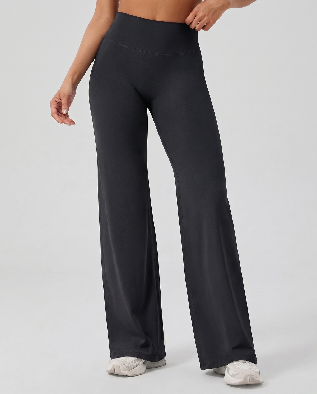 AURA FLXSCULPT™ V-Waist Flare Legginsy — Noir