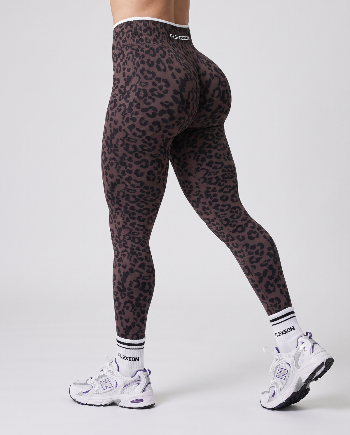 SIGNATURE Leopard Print Seamless Legginsy— REBEL